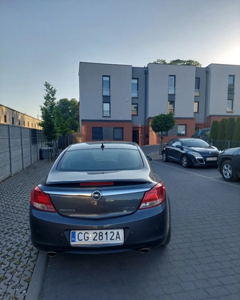 Opel Insignia cena 23900 przebieg: 156787, rok produkcji 2008 z Grudziądz małe 92